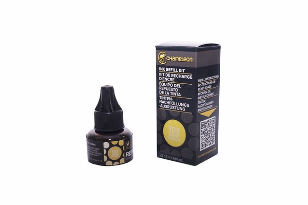 REPUESTO CHAMELEON AMARILLO CALIDO YO3 25 ml