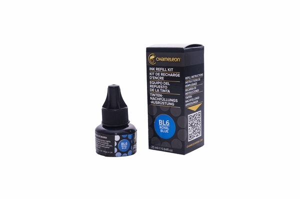 REPUESTO CHAMELEON AZUL REY BL6 25 ML 