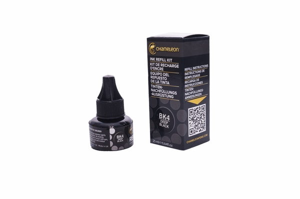 REPUESTO CHAMELEON NEGRO BK4 25 ML 