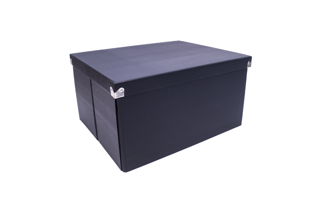 CAJA DE ARCHIVO AZUL MEDIUM SQUARE 9.75X 