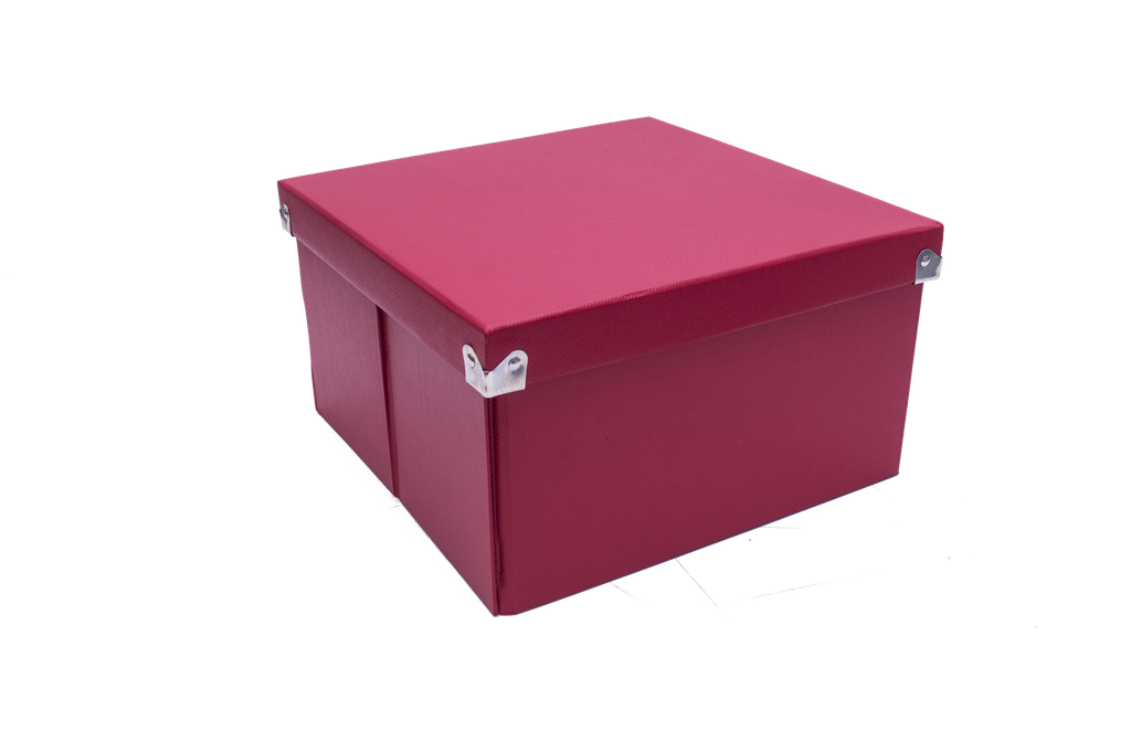 CAJA DE ARCHIVO ROJA MEDIUM SQUARE 9.75X 