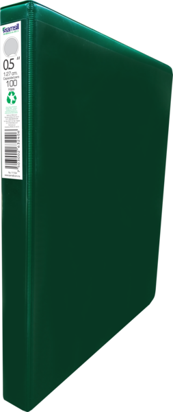 CARPETA 1/2" HERR O SIN VENTANA VERDE