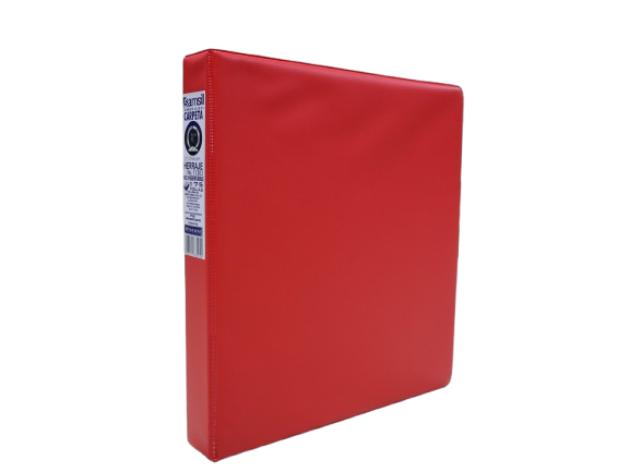 CARPETA 1" HERR O SIN VENTANA ROJA