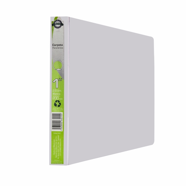CARPETA 1" HERR O CON VENTANA BLANCA
