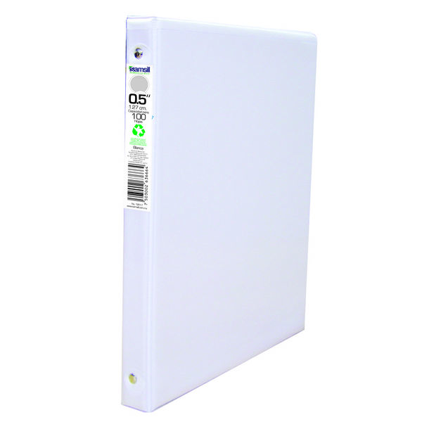 CARPETA 1/2" HERR O CON VENTANA BLANCA