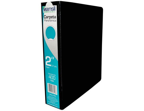 CARPETA 2" HERR O CON VENTANA NEGRA