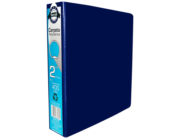 CARPETA 2" HERR O CON VENTANA AZUL