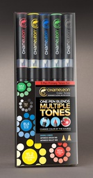 [CT0502] PLUMONES CHAMELEON SET D COLORES PRIMARI 