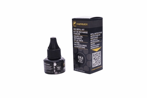 [CT9016] REPUESTO CHAMELEON NEGRO BK4 25 ML 