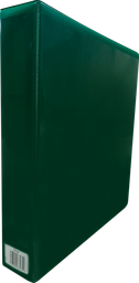[16754] CARPETA 1 1/2" HERR D CON VENTANA VERDE