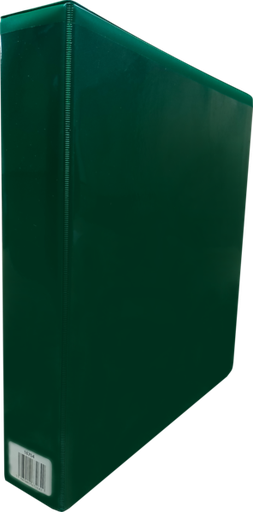 [16754] CARPETA 1 1/2" HERR D CON VENTANA VERDE