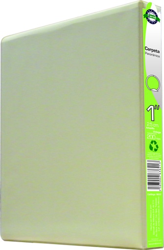 [185317] CARPETA 1" HERR O CON VENTANA  AMARILLO VINTAGE