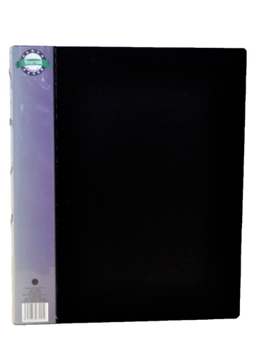 [3400] FOLDER BROCHE METÁLICO NEGRO ( PALANCA) TAMAÑO CARTA 