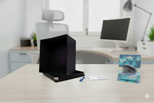 [CMB_CJ-LUPA_MENG] Combo Caja-Lupa-Mini Engrapadora