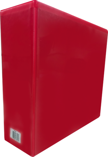 [16793] CARPETA 4" HERR D CON VENTANA ROJA