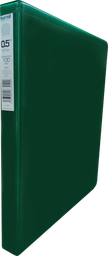 [18514] CARPETA 1/2" HERR O CON VENTANA VERDE 