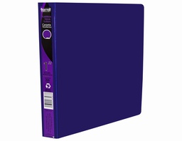 [185304] CARPETA 1" HERR O CON VENTANA  MORADO NEON 