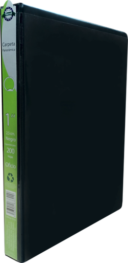 [19530] CARPETA 1" OFICIO HERR O CON VENTANA NEGRA 