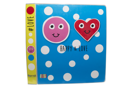 [231010] CARPETA 1" HERR O CARAS AZU 